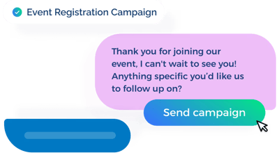 TextUs Salesforce integration image of sending custom branded SMS campaigns